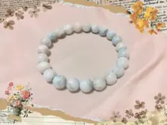 【ラリマー】パワーストーン　ブレスレット　アクセサリー　レディース