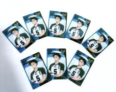 d*4様 ジャンフェス ハイキュー おみくじ クリアカード 赤葦京治 8枚