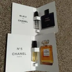 シャネル　香水　サンプル　ブルードゥシャネル　N°5 CHANEL
