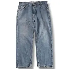 Levi's L2 デニムパンツ W88 ワイド バギー シルバータブ 90s - メルカリ