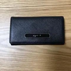 agnès b. ブラック キーケース