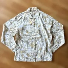 aquascutum 状態良好 花柄ブラウスのサムネイル