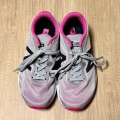 New Balance STROBEレディース 23.5cm グレー ピンク