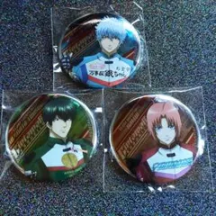 銀魂 キャラバッジコレクション バイクレーサー風　銀時 土方 神威