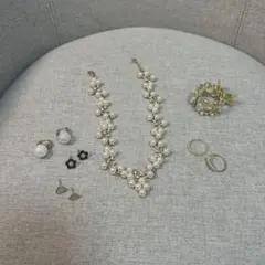 パールビーズジュエリーセット　sheinまとめ売り