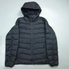 9679美品 ユニクロ ウルトラライトダウンジャケット メンズ L 黒