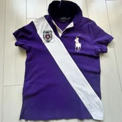 POLO Ralph Lauren ビッグポニー ポロシャツ S 紫 パープルのサムネイル