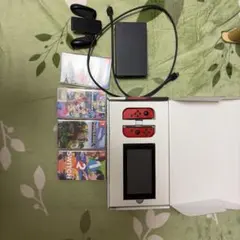 Nintendo Switch 赤 Joy-Con ゲームソフト付き