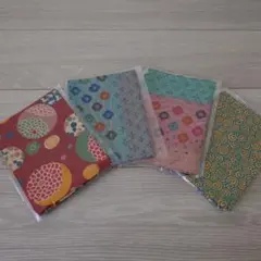 京都のれん　和柄風呂敷　4点セット 50cmサイズ　風呂敷活用パンフレット入り