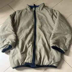 中綿アウター　リバーシブルは　フリースジャケット　beams 110