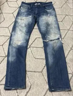 DIESEL THAYE WASH 008TE ストレートデニムパンツW27 - メルカリ