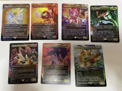 MTG Sonic the Hedgehog他Foil7枚セット