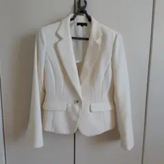 ESPRITMUR オフホワイト　ジャケット 11号　入学式　セレモニー