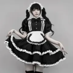【未使用級】DimMoire 冥界少女セーラー ロリータ ワンピ+スカート M 未使用級】DimMoire 冥界少女セーラー ロリータ ワンピ+スカート M