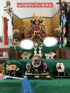 五月人形 龍玉作 幅163cm 高さ120cm 奥行き90cm - メルカリ