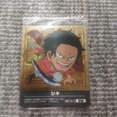 ワンピースウエハースlog12パラレル　Pゴール・D・ジャー & GRシキ