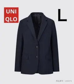 UNIQLO ユニクロ リラックステーラードジャケット ネイビー L