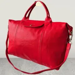 2026年最新】Longchamp カラー：レッド系 レディース ボストンバッグ