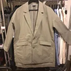 New Balance ベージュ テーラードジャケット M