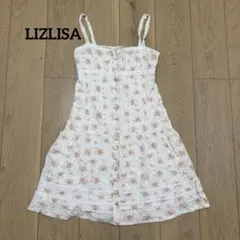 LIZLISA リズリサ 花柄 キャミワンピース