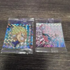 ⑦ ドラゴンボール 超戦士ウエハースシール W14 2枚セット