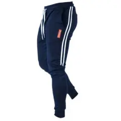 サイドストライプ ジョガーパンツ ネイビー XS