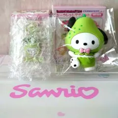 サンリオ ポチャッコ フルーツデザイン キーホルダーマグネット 2点セット