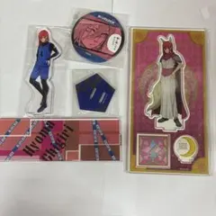 ブルーロック 千切豹馬 アクスタ2個 缶バッチ1個セット