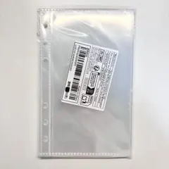 A6透明リフィル 6穴 20枚入り