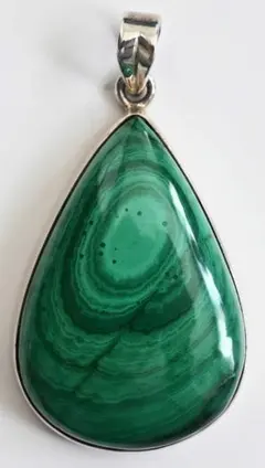 ⭐︎新品⭐︎ マラカイト/ペンダントトップ/天然石/シルバー925