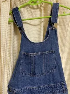 オーバーオール　つなぎ　デニム