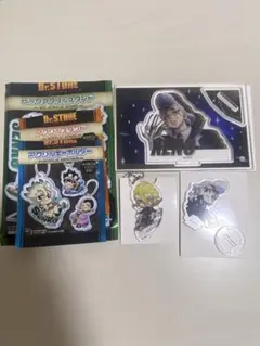 Dr.STONE　ゼノ　スタンリー　アクリルスタンド　アクリルキーホルダー　百均