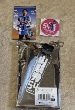 北海道日本ハムファイターズ 山縣秀 光るアクリルキーホルダー キッズトイ バッジ