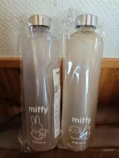 【新品未開封】ミッフィー　タイムマーカー付きウォーターボトル　1L 　2個セット