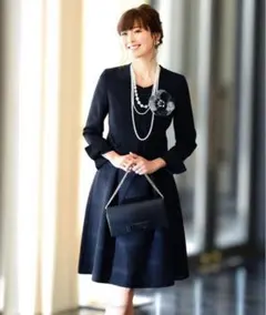 【ルイルエ】セレモニースーツ ジャケット ワンピース 3点セット入卒式 Mサイズ