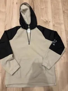 ZARA フリース　ハーフジップアップ