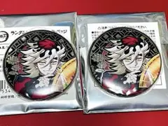 鬼滅の刃 ランダムレリーフメタル缶バッジ 童磨　2個セット