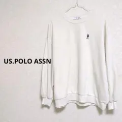 US.POLO ASSN 長袖トレーナー　袖ボリューム　刺繍ロゴ　【F】のサムネイル