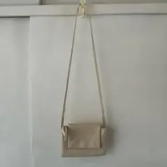 ZARA ザラ　ミニショルダーバッグ　ベージュ