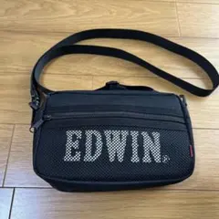 EDWIN ショルダーバック　ブラック