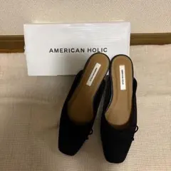 AMERICAN HOLIC バレーミュール リボン付きのサムネイル