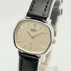 SEIKO 美品 新品電池 腕時計 レディース シルバー文字盤 ビンテージ 稼働