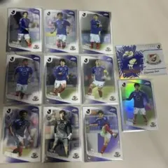 Topps ChromeJ리그 요코하마 F・마리노스 카드 완성 11장 세트