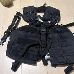 TMC タクティカルベスト ブラック サバゲー装備のサムネイル