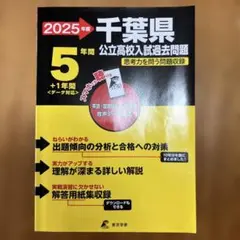 【新品】2025年度 千葉県 公立高校入試過去問題