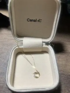 Canal 4C ハート型クリスタルネックレス&タンブラーセット