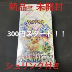 300円スタート！！【新品・未開封】テラスタルフェスexシュリンク付き