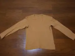 UNIQLO ソフトタッチTシャツ 黄色　Mサイズ