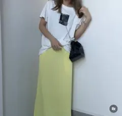 しまむら　SAORIさんコラボ　ナロースカート　Lのサムネイル