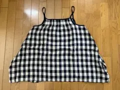 みゃあくろ様専用ピュアルセシン ギンガムチェック キャミチュニック未着用タグ無し